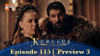 Kurulus Osman Urdu  Season 5 Episode 115 Preview 1 [upl. by Llerdna]