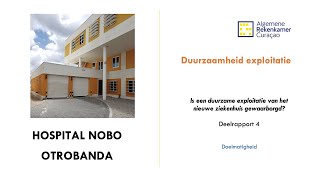 Hòspital Nobo Otrobanda Operashon sostenibel [upl. by Eelah741]