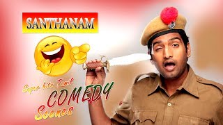 Santhanam Best Comedy Scenes Collection  Tamil New Movie Comedy  HD 1080  Non Stop Funny Scenes [upl. by Anirtac]