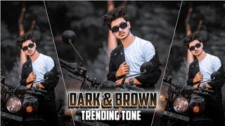 Dark and brown tone Lightroom photo editingpreset download free [upl. by Ennailuj]