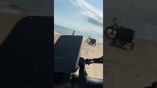 Powerful ebike on the beach short powerful bikes [upl. by Simdars344]