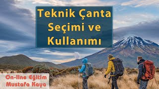 Kamp Çantası seçimi ve kullanımı [upl. by Yonit743]