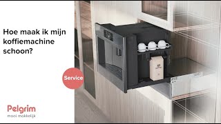 Hoe maak ik mijn koffiemachine schoon  Pelgrim Service [upl. by Nahtanaoj995]