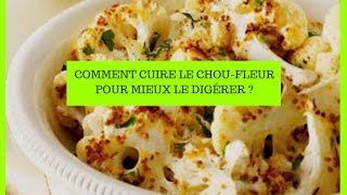 Comment cuisson choufleur de la bonne façon [upl. by Aurilia]