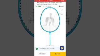 ASHAWAY PoWER FLASH BIACK BIUE STRUNG BADMINTON RACKET badminton [upl. by Aubrie23]