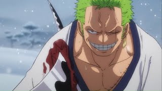 Zoro Rengoku Onigiri  ONE PIECE 934 Sub español [upl. by Eedak495]