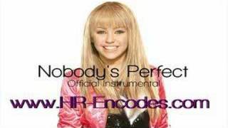 Nobodys Perfect Official Instrumental wwwHREncodescom [upl. by Nwahsiek69]