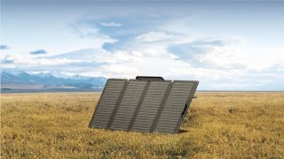 EcoFlow 160W Solar Panel  top solar panel review [upl. by Mcdougall]