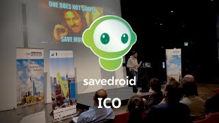 savedroid ICO Pitch by Yassin  Cryptocurrencies for Everyone [upl. by Estis99]