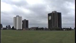 Teesside Tower Blocks Demolished Glentworth House amp Fullbeck House Nedtherfields 16082009 [upl. by Enaud]