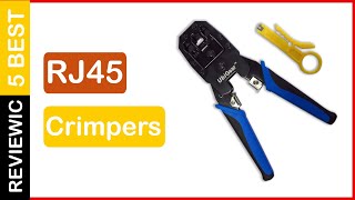 ✅ Best RJ45 Crimpers On Amazon In 2023 ✨ Top 5 Tested amp Buying Guide [upl. by Avahc]