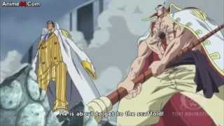 One Piece 480  Kizaru vs Whiteberd [upl. by Dnomad2]