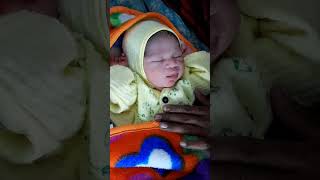 Mother caressing the baby after birthcute baby shorts shortvideo viralshorts [upl. by Machutte430]