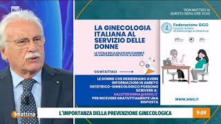 Mese della prevenzione ginecologica  Unomattina 31102024 [upl. by Nonez]