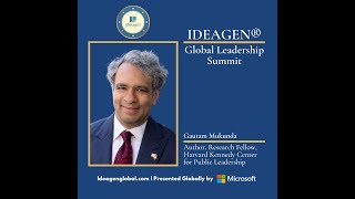 Gautam Mukunda 2023 Global Leadership Summit [upl. by Attehcram580]