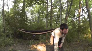 ENO Double Nest Hammock review and setup [upl. by Yettie]