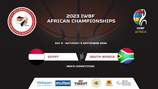 2023 African Para Games Day 6  Egypt vs South Africa  Wheelchair Basketball Mens Competition [upl. by Clementas965]