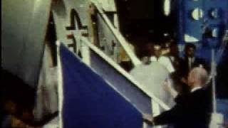 Apollo 11 Astronauts Arrive on USS Hornet amp Enter Mobile Quarantine Facility [upl. by Amos978]