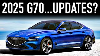 2025 Genesis G70 Still a Worthy Sports Sedan [upl. by Ivanna]