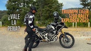 4k Experiencia TRIUMPH  Tiger 1200 Rally Explorer 2023 [upl. by Standing378]