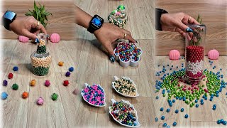 Satisfying Reverse Beads ASMR ♥️♥️♥️ 27 reverse asmr satisfying [upl. by Ahsan]