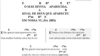 SINAL DE DEUS Ó Mãe Divina Aparecida [upl. by Arretahs291]