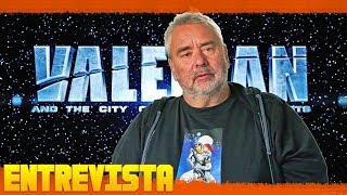 Valerian y la ciudad de los mil planetas Entrevista Luc Besson Subtitulado [upl. by Wernick]