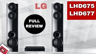 LG Bodyguard LHD677 LHD675 Home theatre Full Review  1000w [upl. by Aneekal247]