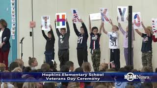 Hopkins Elementary Veterans Day Ceremony 2019 [upl. by Salli]