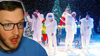 CANADIAN REACTS TO SIDEMEN CHRISTMAS SONGS [upl. by Yenaled]