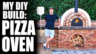 I BUILD A PIZZA OVEN WITH DIY SKILLS [upl. by Sale851]