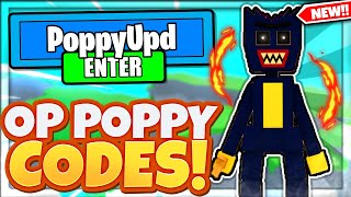 KITTY CODES POPPY SKINS UPDATE ALL NEW SECRET OP ROBLOX KITTY CODES [upl. by Yelrihs]