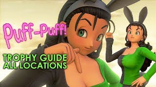 Dragon Quest XI All Puff Puffs Location Trophy Puff Puff Buff Guide [upl. by Munafo]