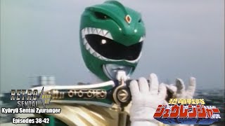 Retro Sentai WrapUp  Burai Dies Kyōryū Sentai Zyuranger Episodes 3842 [upl. by Adok566]