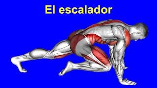 Acondiciona tu cuerpo con el ejercicio el escalador [upl. by Ardnek105]