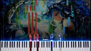 AZ Piano Tutorial Ys VIII Lacrimosa of Dana [upl. by Larochelle992]