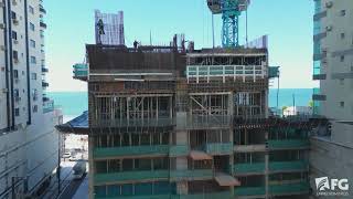 Acompanhamento de obras Agosto 2024 Titanium Tower FG Empreendimentos [upl. by Acinod]