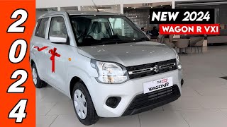 Maruti Suzuki Wagon r 2024 new model in india Wagon r vxi 2024 on road price features review [upl. by Mallorie]