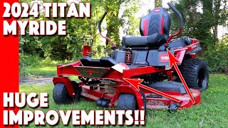 All New 2024 Toro Titan Myride 60 Inch Big Improvements [upl. by Litton]