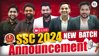 SSC CGL  SSC 2024 NEW BATCH ANNOUNCEMENT  CAREERWILL APP [upl. by Lancelle]