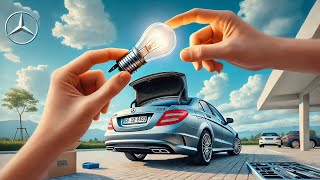 MercedesBenz  How To Replace License Plate Bulb [upl. by Adamo]