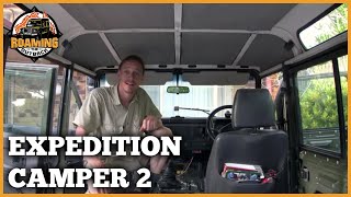 Land Rover Defender Expedition Camper Upgrade 27 [upl. by Onailimixam]