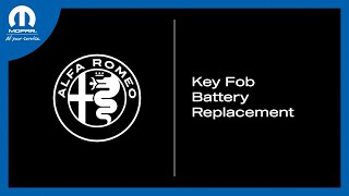 Key Fob Battery Replacement  How To  2025 Alfa Romeo Stelvio [upl. by Glorianna]