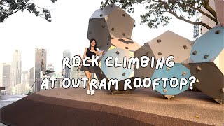 Exploring Outram Park Mrt  Hidden Rock Climbing [upl. by Mansoor514]