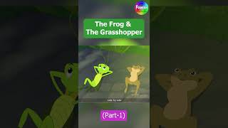 The Frog amp The Grasshopper  Fairy Tales In English  Bedtime Moral Stories  Kids Story In English [upl. by Anomahs501]