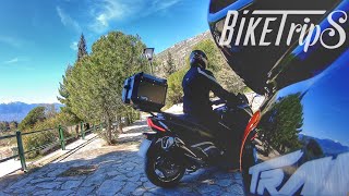 KYMCO AK550 SUPER TOURING 💪4k unedited video [upl. by Gerdeen346]