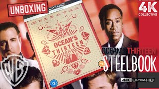 Ocean’s Thirteen 4K UltraHD Steelbook Unboxing [upl. by Iot]