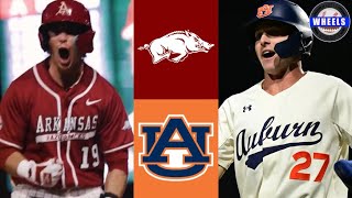 1 Arkansas vs 23 Auburn Game 2 Great Game  2024 College Baseball Highlights [upl. by Gensler]