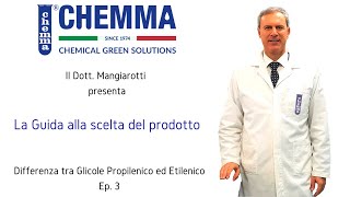 CHEMMA  DIFFERENZA GLICOLE PROPILENICO ED ETILENICO [upl. by Asyal]