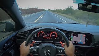 Acelerando meu Jetta GLI de 450CV na estrada  Passa dos 320kmh [upl. by Nnadroj858]